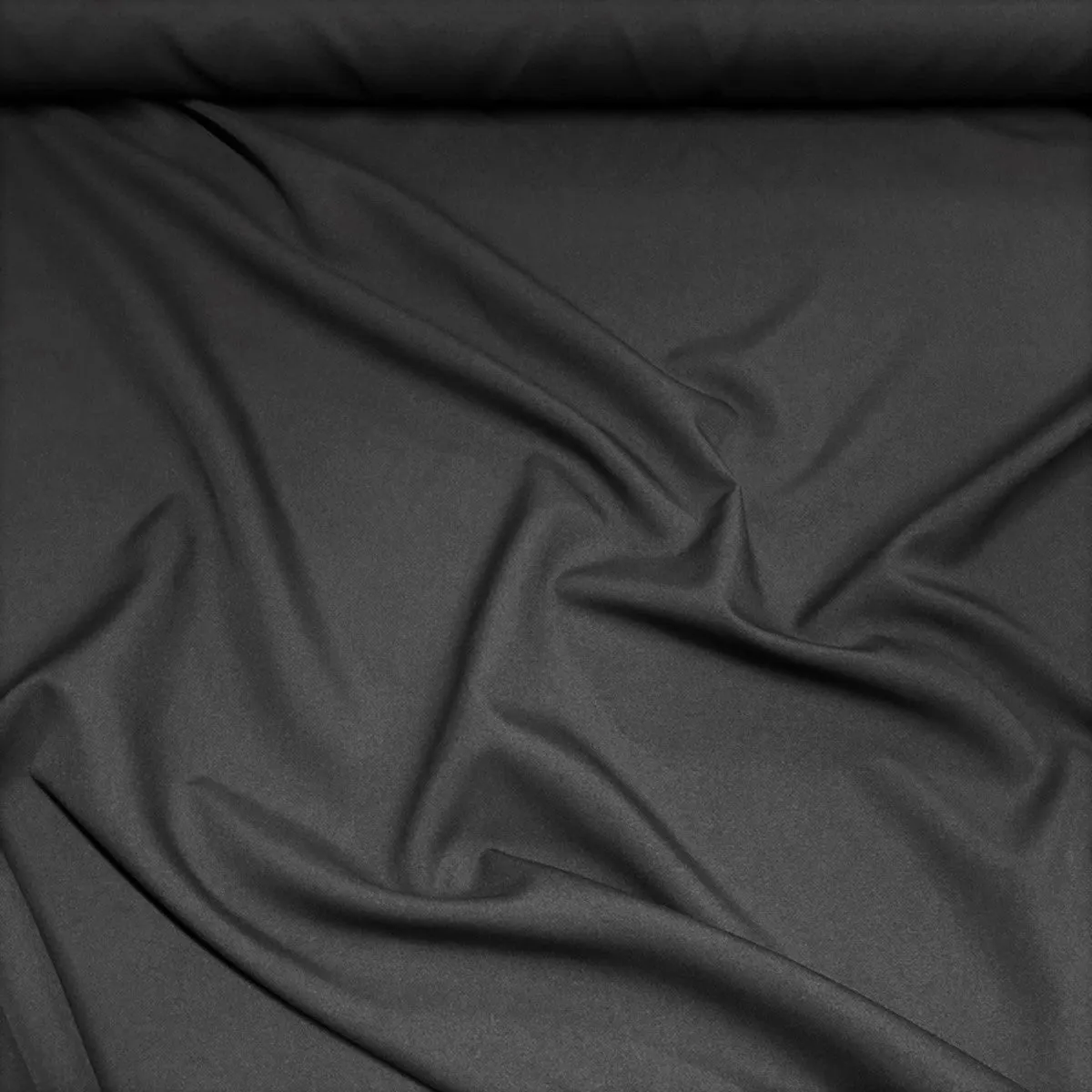 1pc - Scuba (Wrinkle-Free) Table Linen 90"x132" Banquet - Charcoal