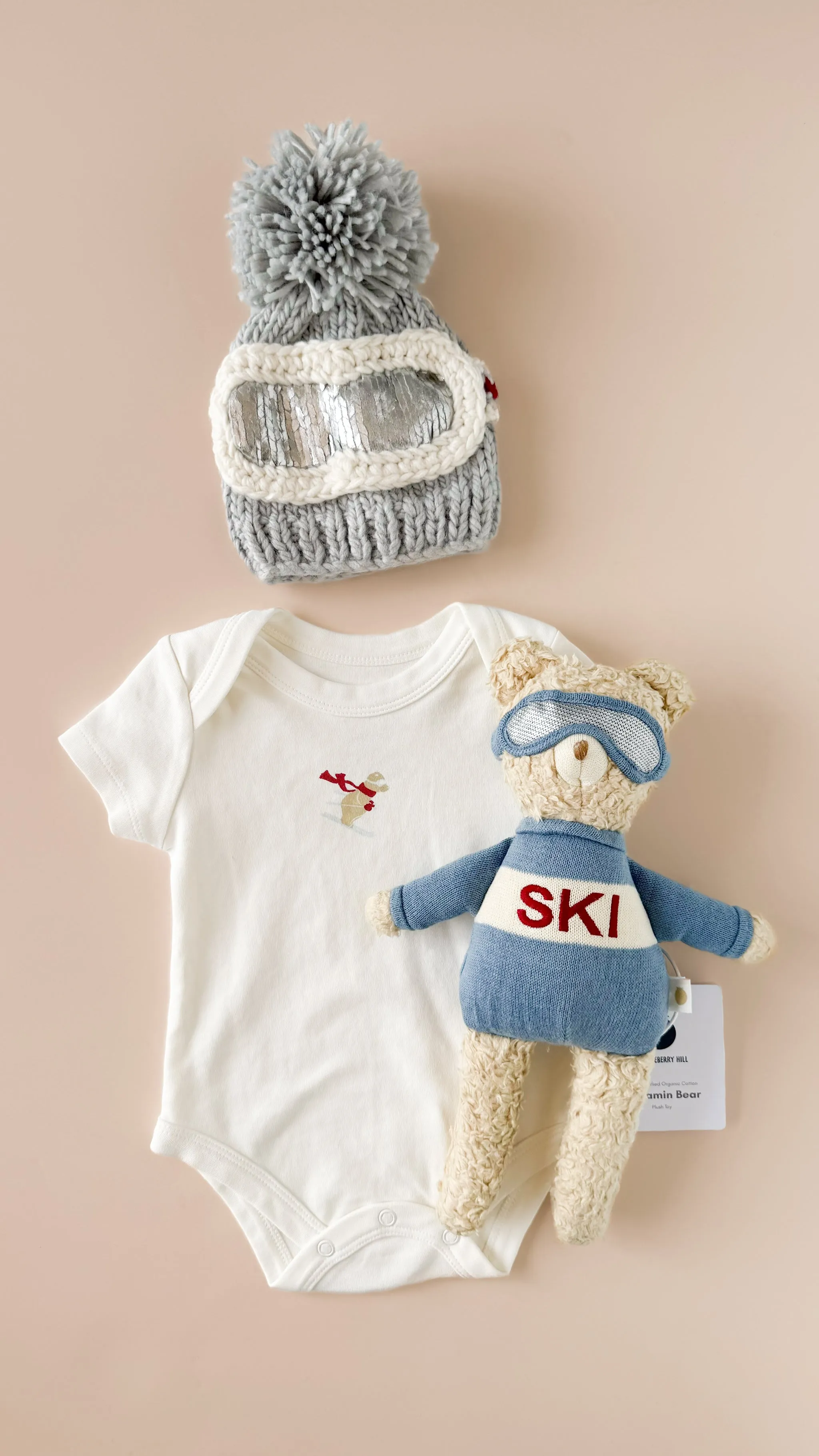 Benjamin Bear Ski Plushie Toy