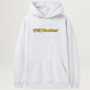 Butter Goods Horn Logo Pullover Hoodie (Ash Grey)