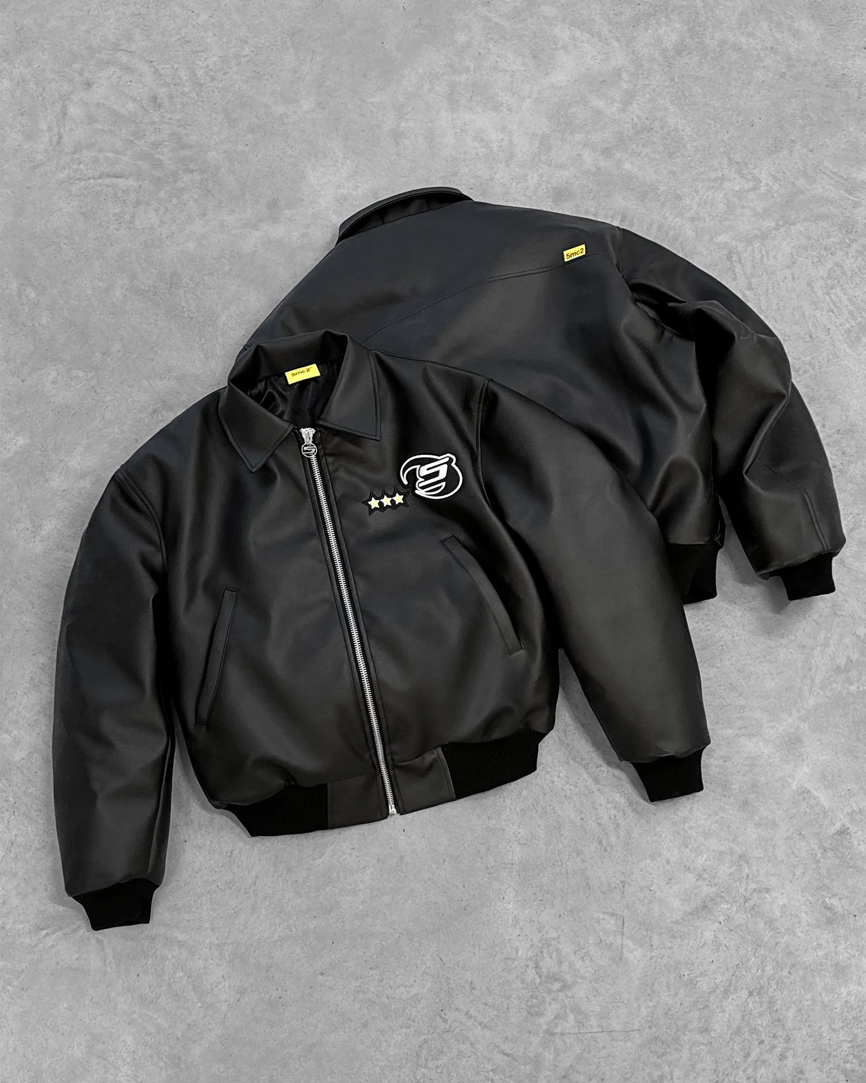 Carbon Black Aviator Jacket