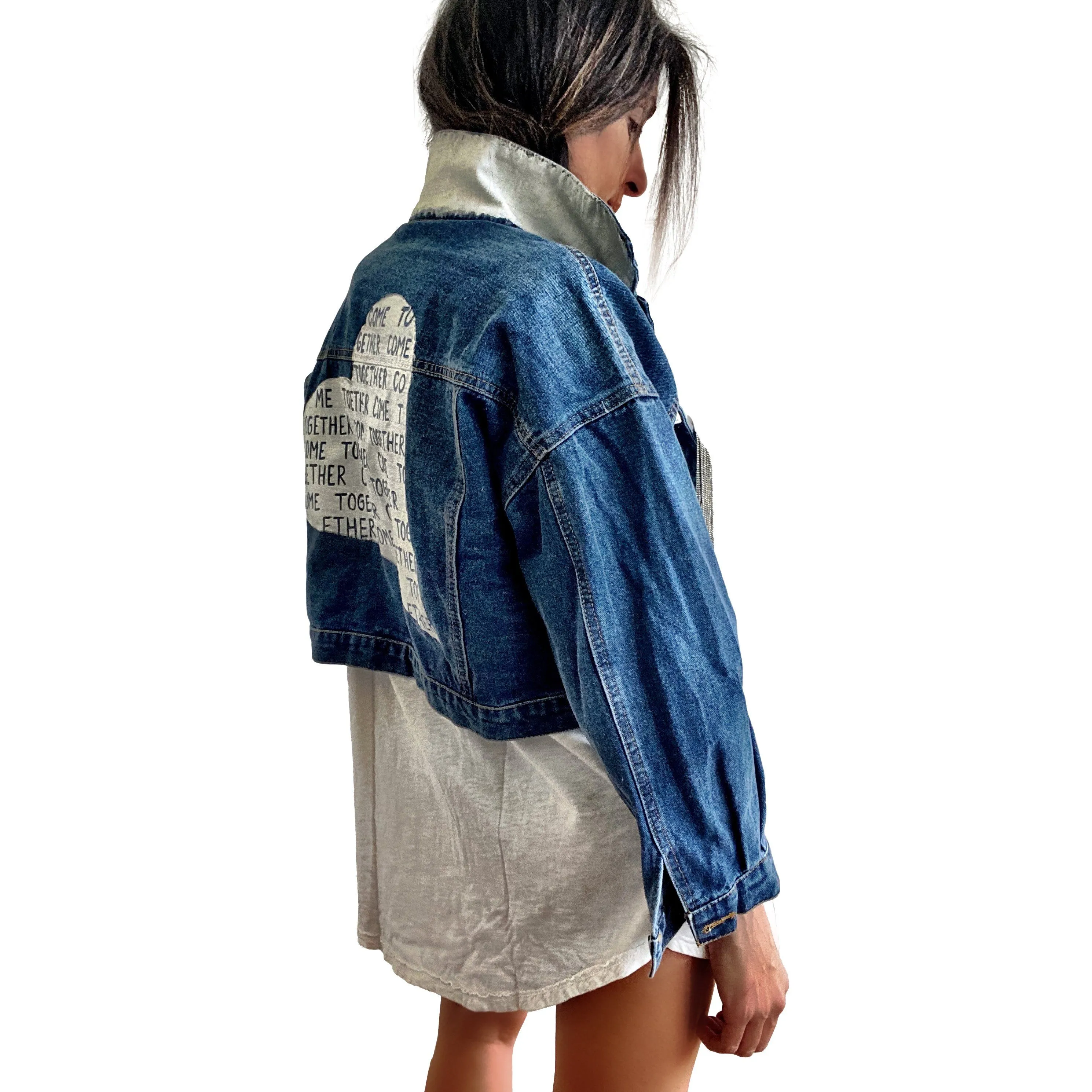 'COME TOGETHER' DENIM JACKET