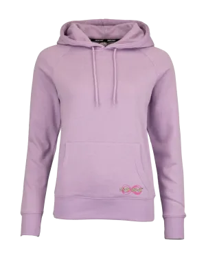 Crane Dot Hoodie in Lilac