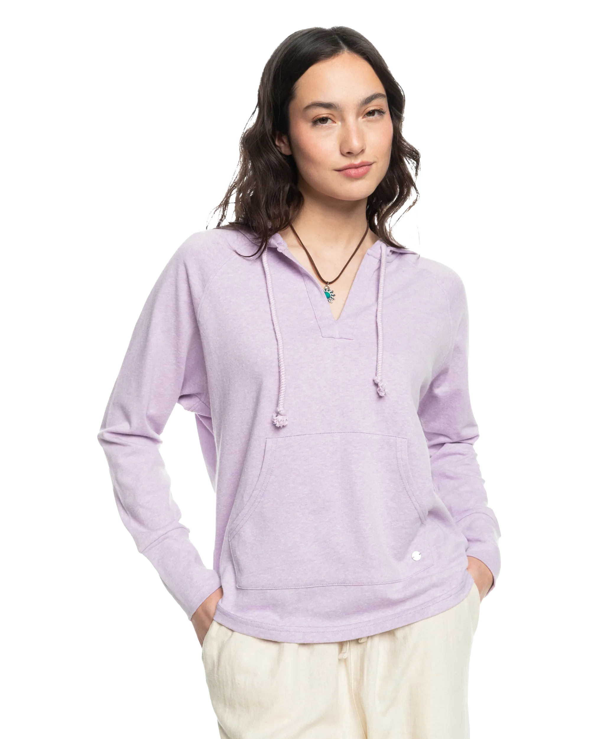 Destination Surf Hoodie in Crocus Petal