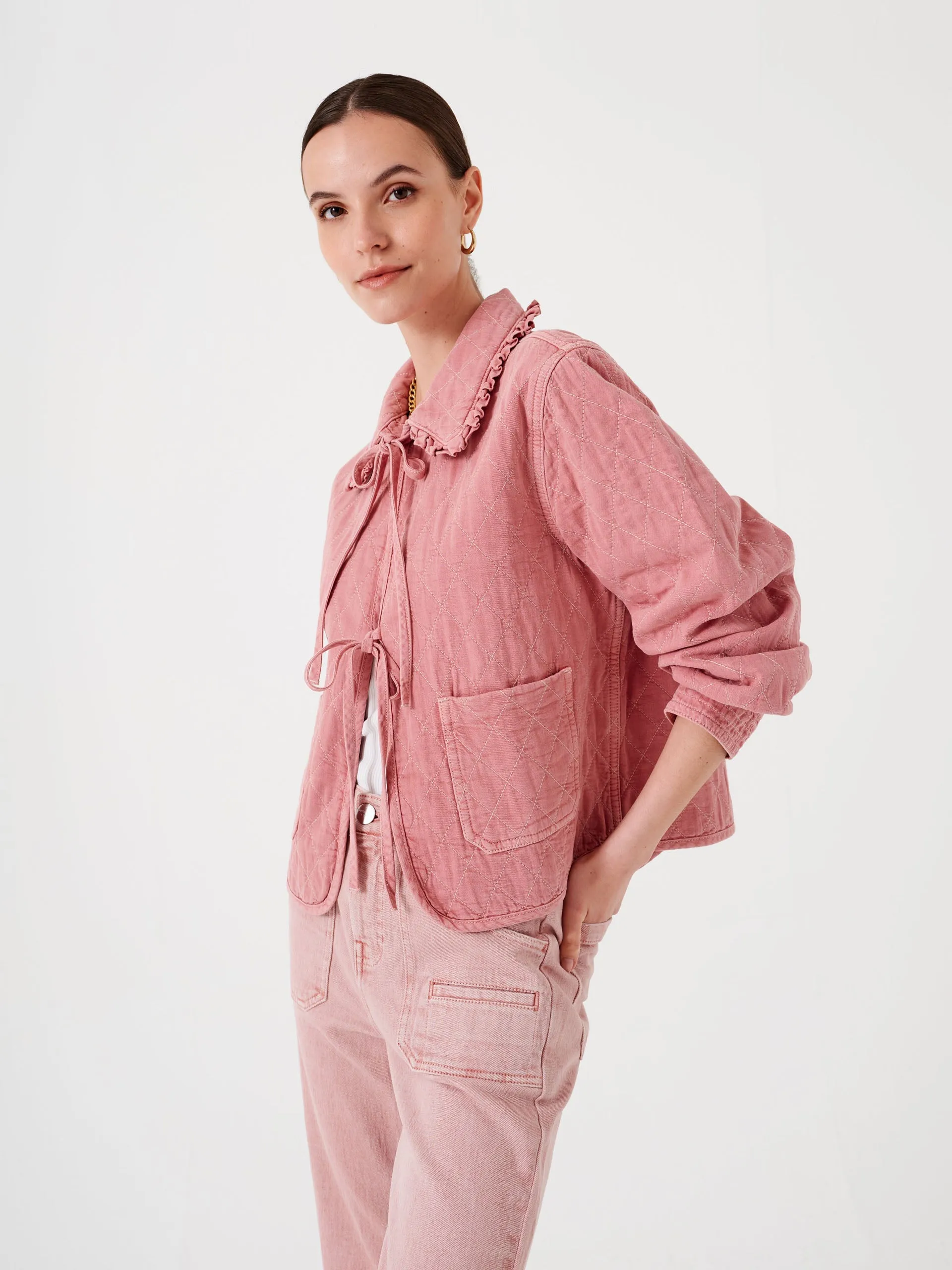 Heidi jacket in powder pink