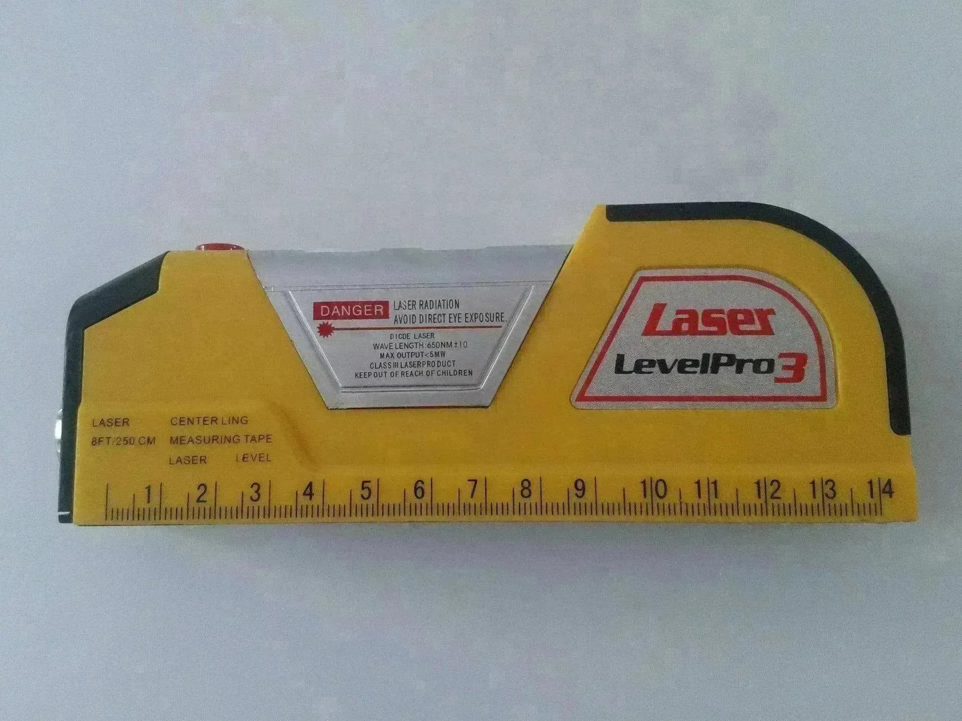 High Quality Plastic Laser Measuring Level Tool