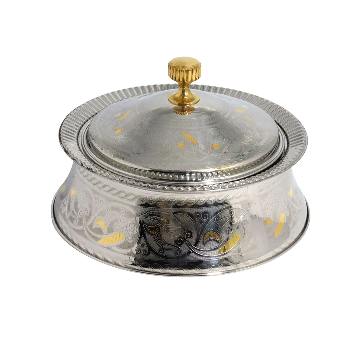 High-Quality Stainless Steel Hot Pot Golden