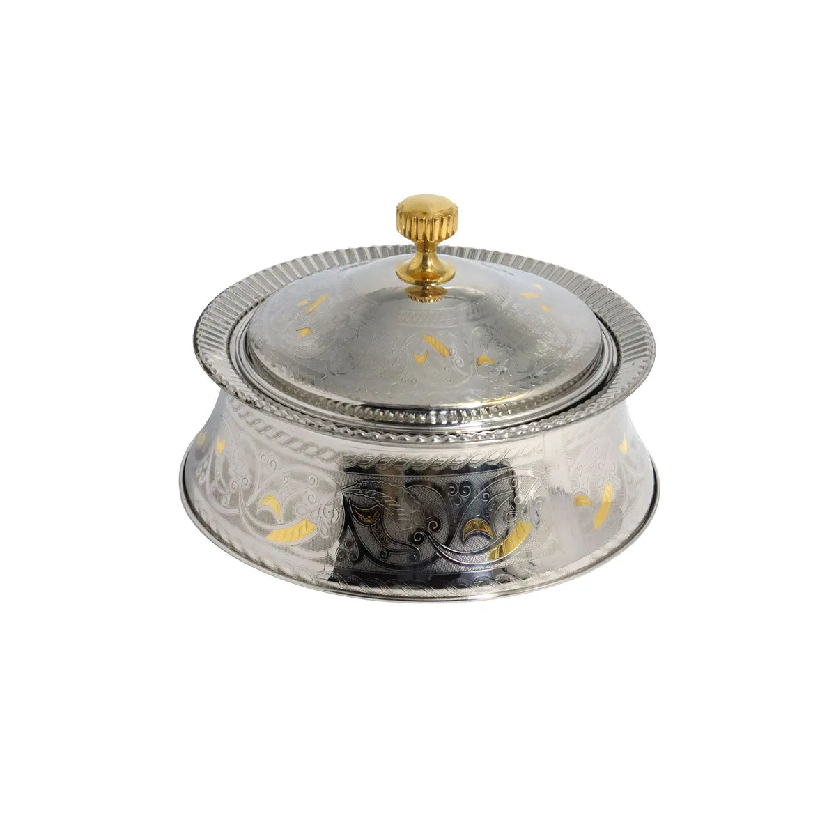 High-Quality Stainless Steel Hot Pot Golden