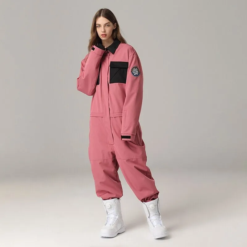 High Quality Warm Snowboard Jumpsuit