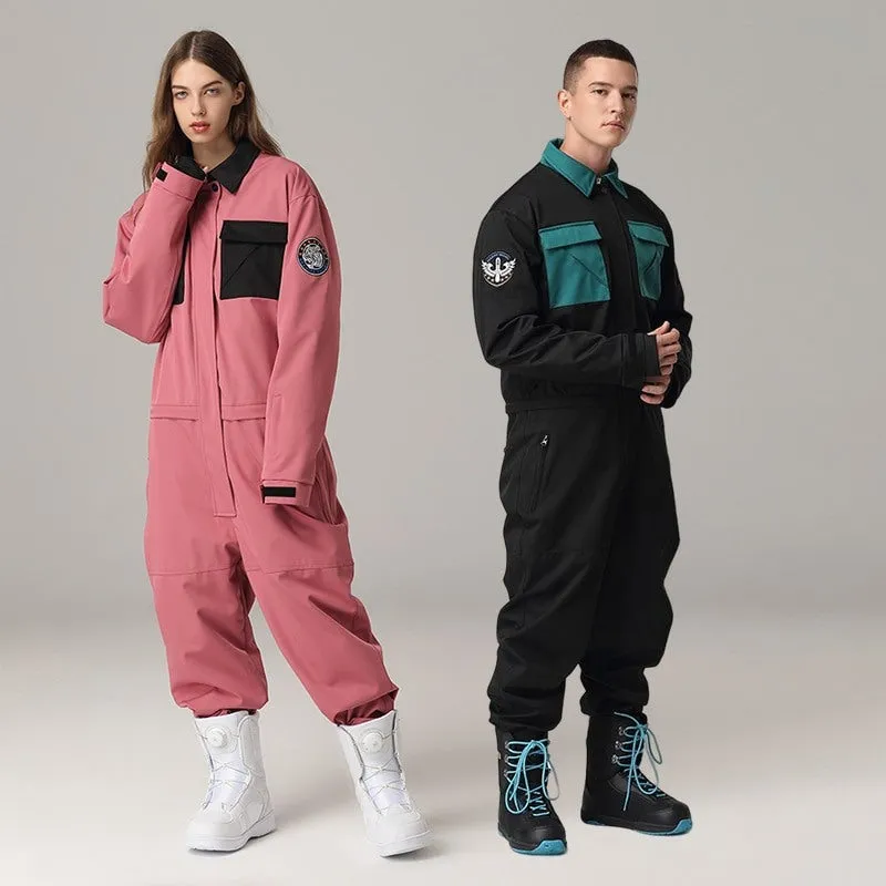 High Quality Warm Snowboard Jumpsuit