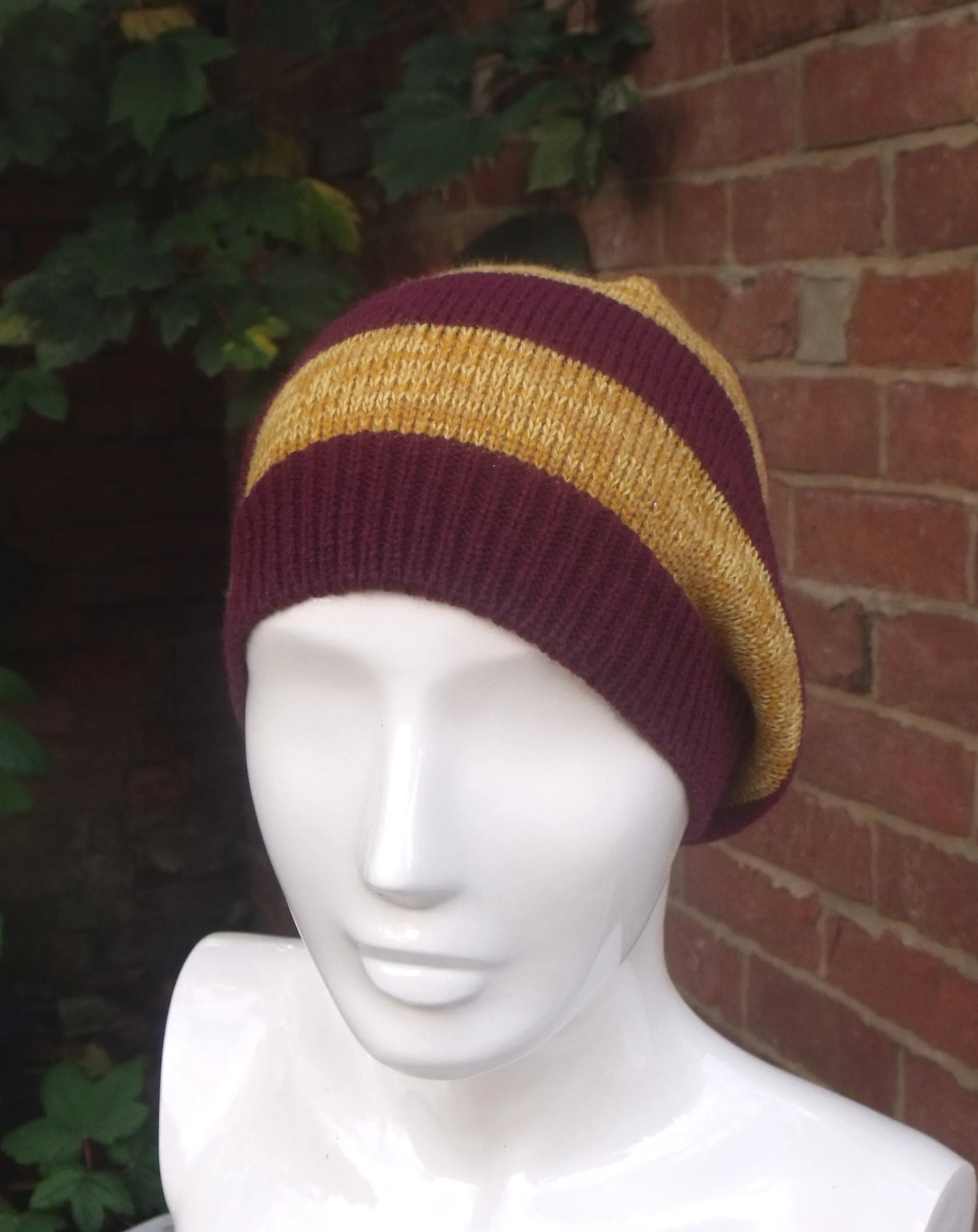 Hufflepuff Pom pom beanie hat