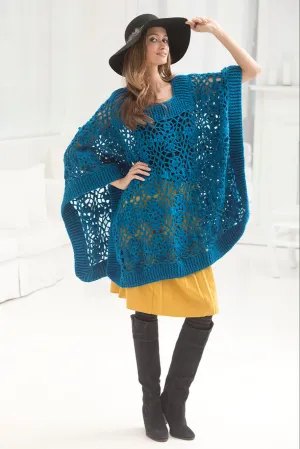 Lacy Poncho (Crochet)