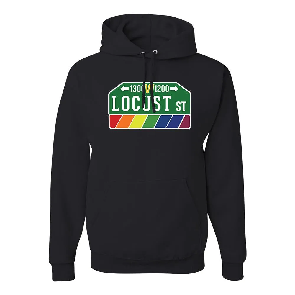 Locust Street Pullover Hoodie | Locust Street Black Pull Over Hoodie