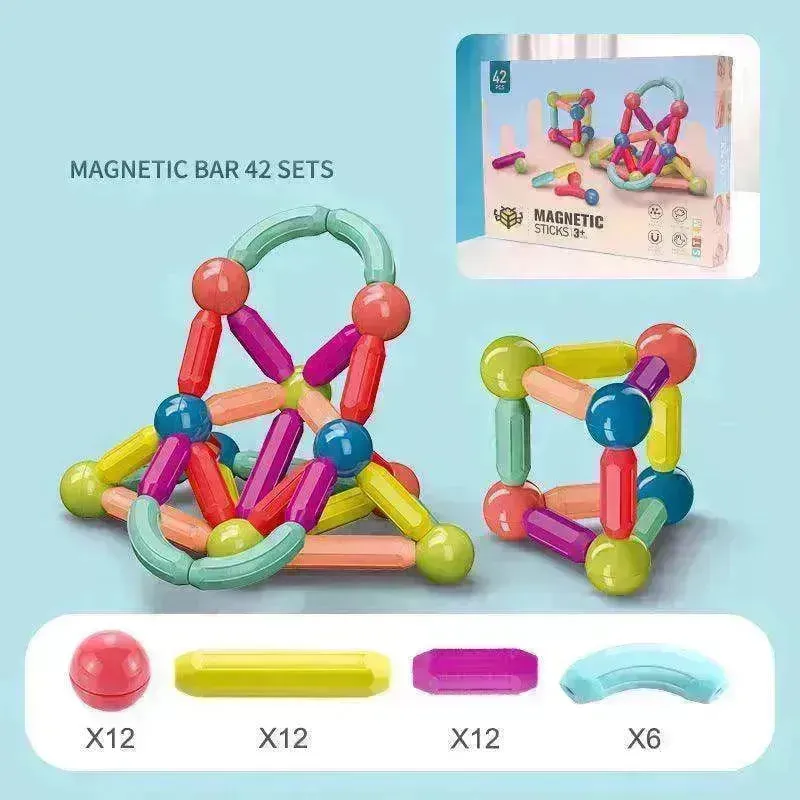 Magnetic Building Blocks for Kids: Fun Toy Magnets