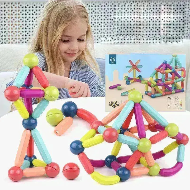 Magnetic Building Blocks for Kids: Fun Toy Magnets