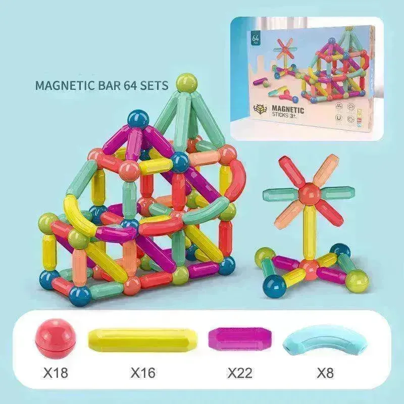 Magnetic Building Blocks for Kids: Fun Toy Magnets