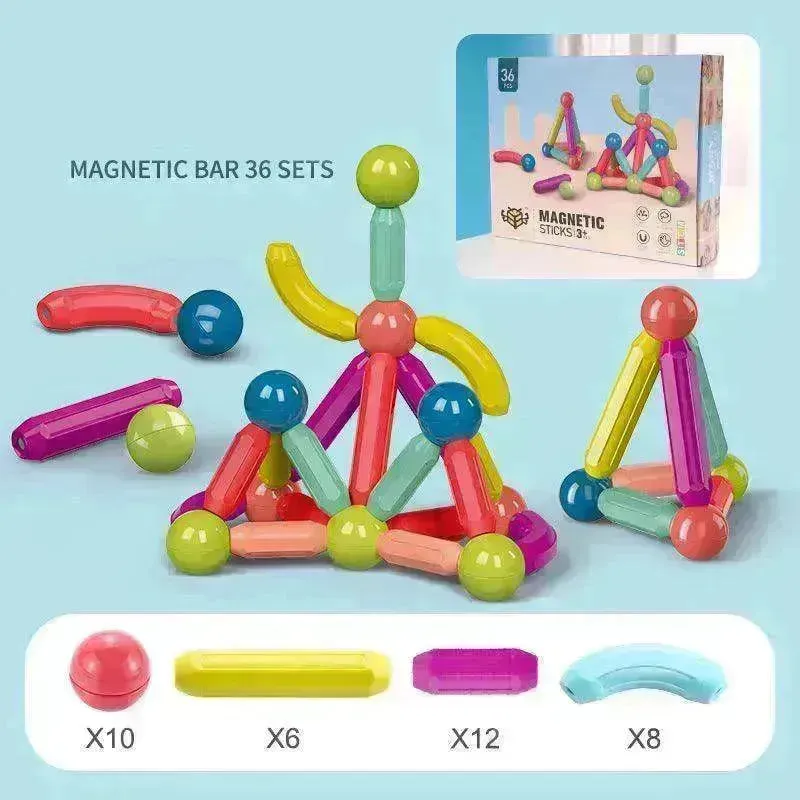 Magnetic Building Blocks for Kids: Fun Toy Magnets