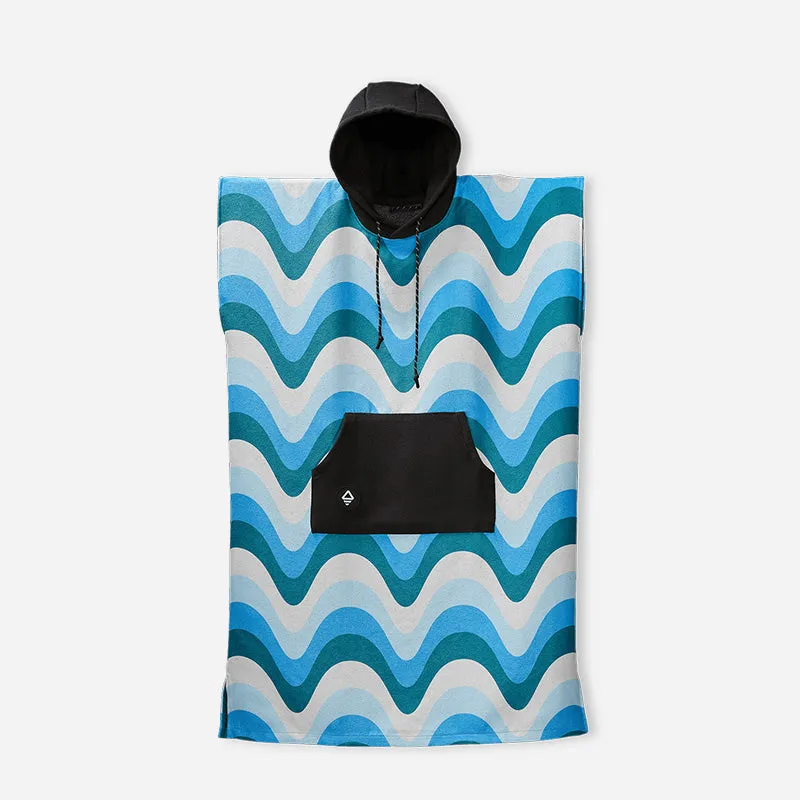 Nomadix Changing Poncho Wave S/M - BLUE