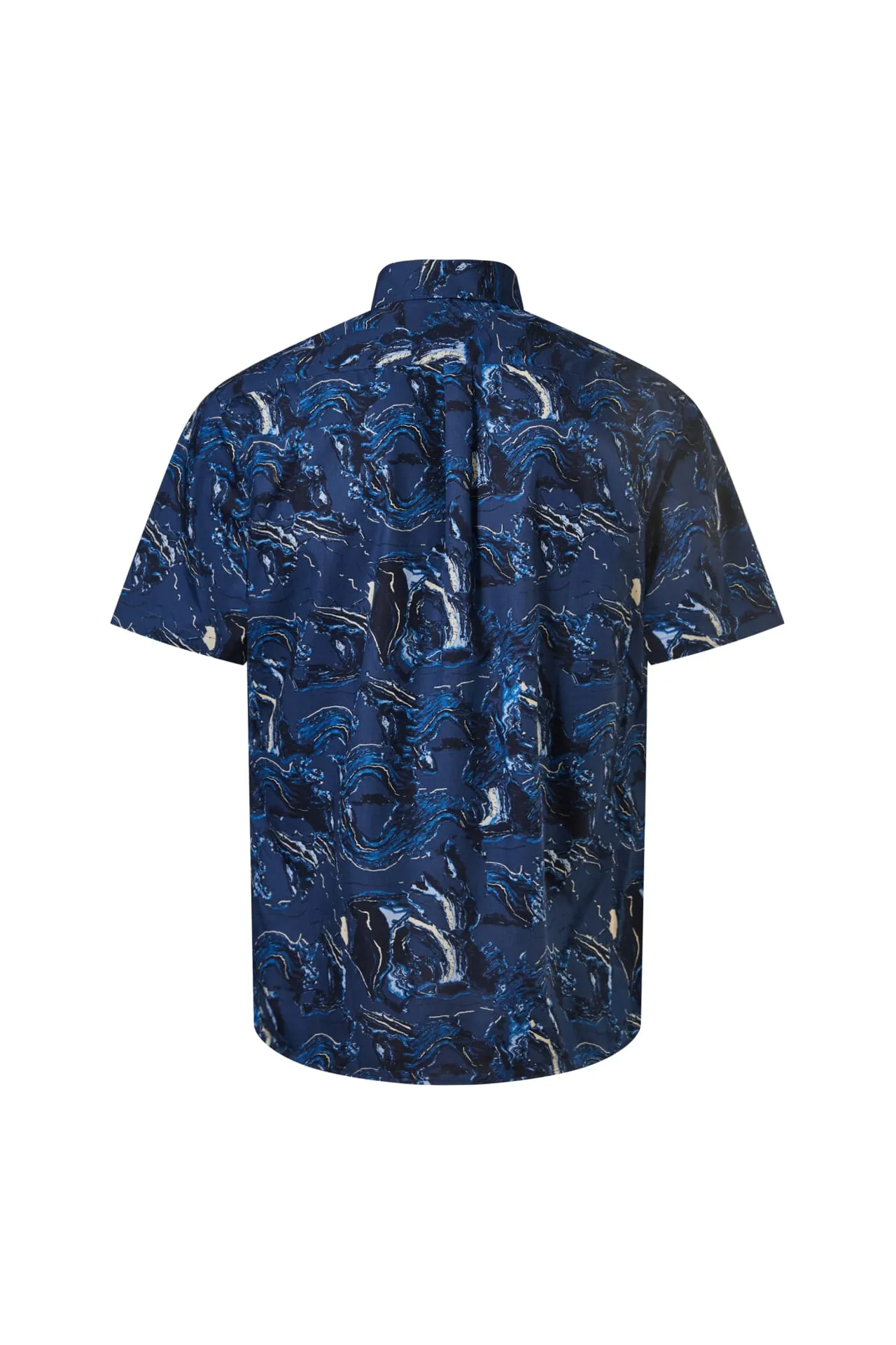 Poplin Wrinkle Free Printed Casual Shirt