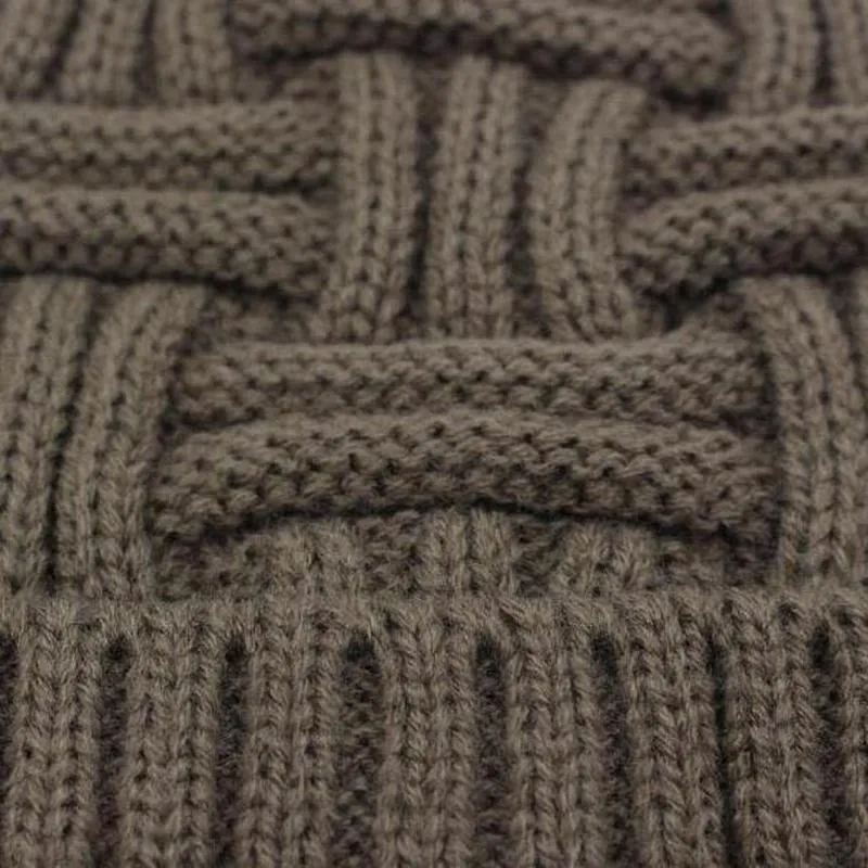 Rib Knit Hat Beanie