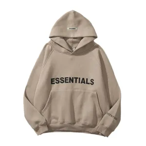 Sweatshirt with Reflective Letter Essential Printing