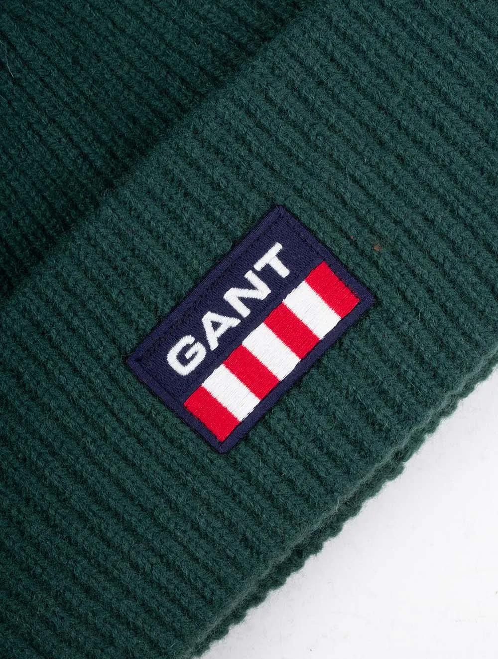 Unisex Retro Logo Beanie Storm Green